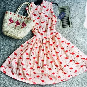 Flamingo dress size small